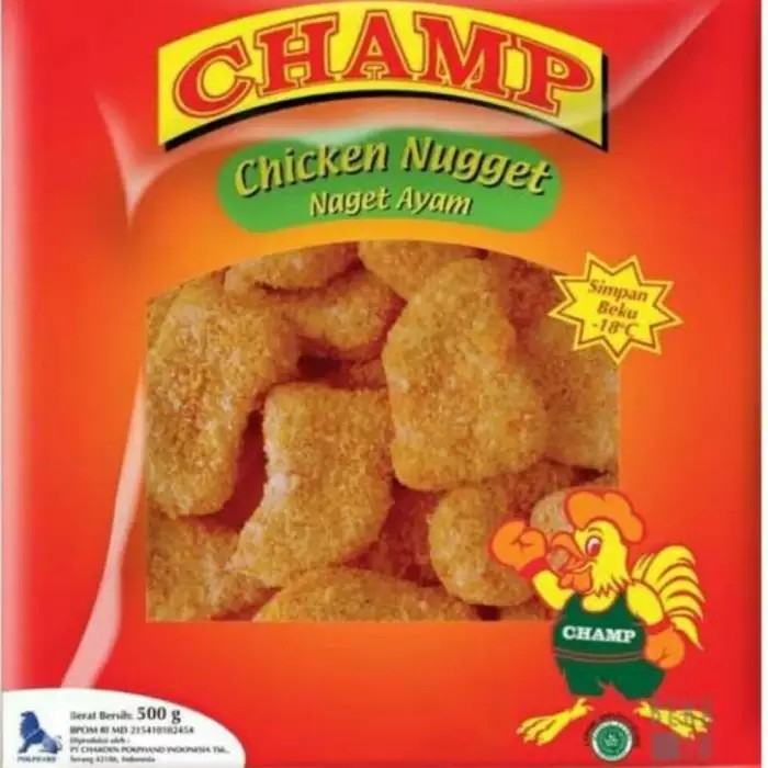 

champ chicken nugget (nugget ayam) 500 gram