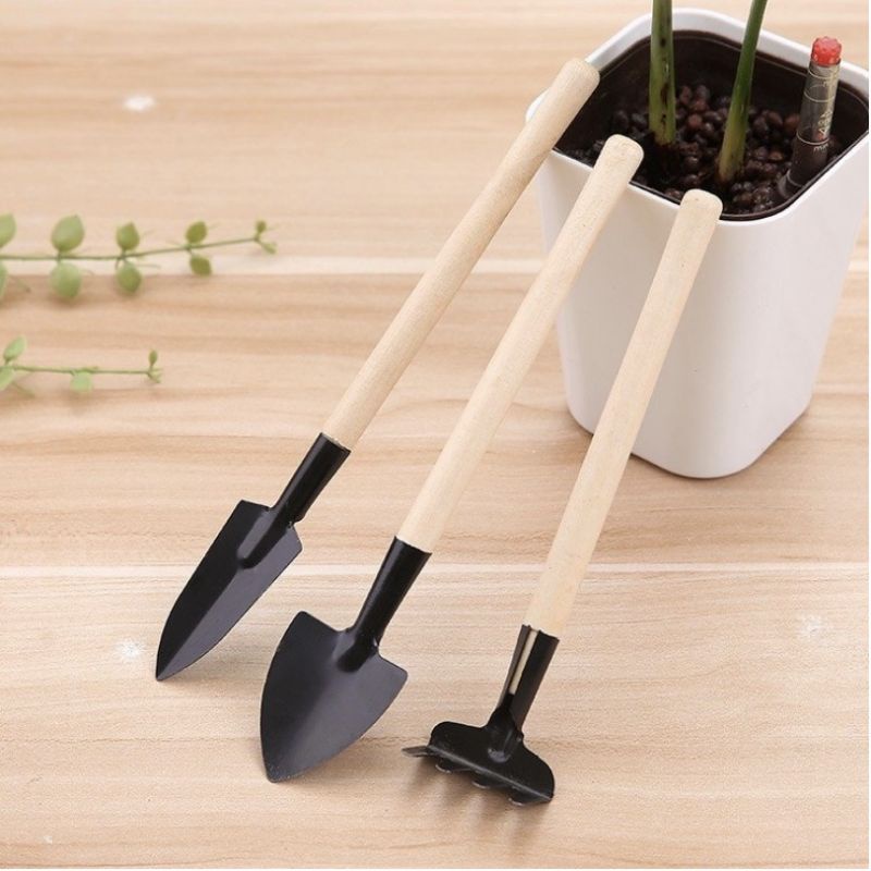 DuaWarna Alat Berkebun Mini Set 3 in 1 Perlengkapan Berkebun Isi 3 Set Garden Gardening