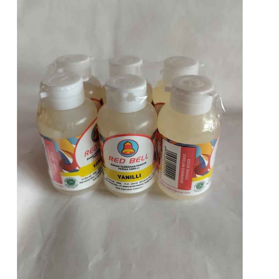 

Top Design--Red Bell Vanilli 1 Pack Isi 6 Pcs
