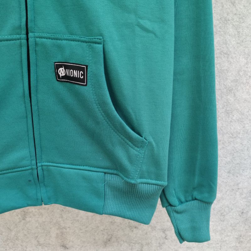 Jaket Hoodie Polos Tosca Original Nionic Pria Wanita Free Gantungan Kunci