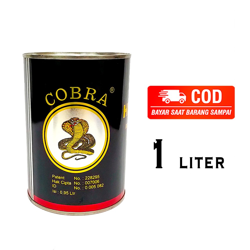 TINER THINER COBRA HITAM / PENGENCER CAT 1 LITER