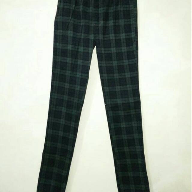 long pants tartan