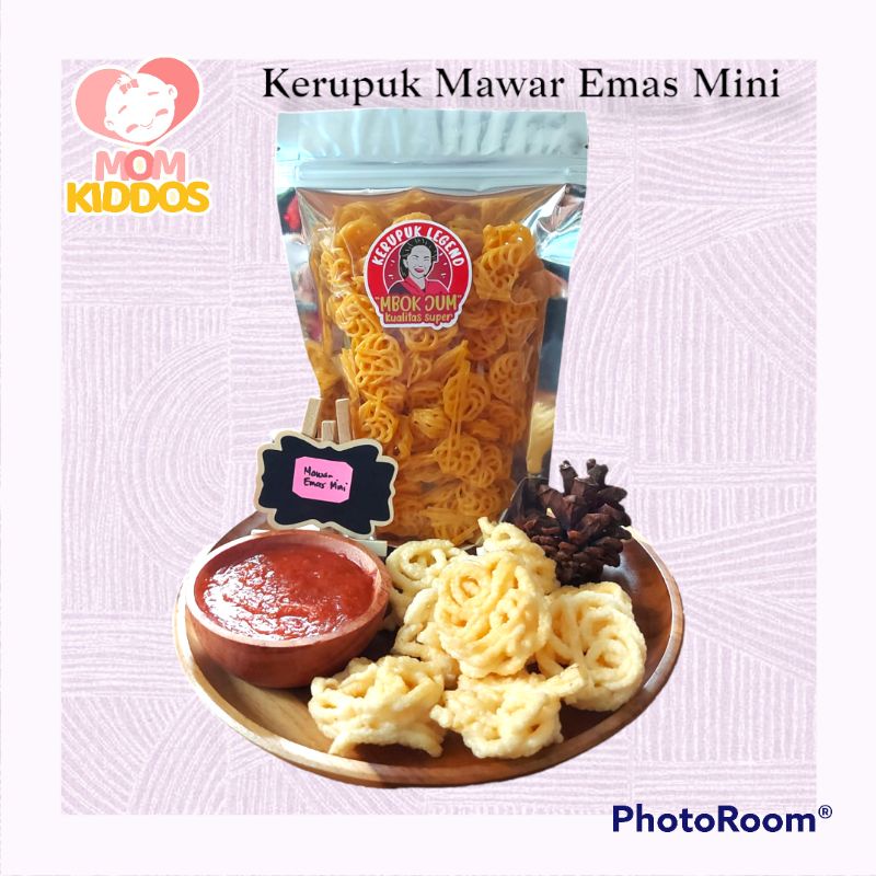 

KERUPUK MAWAR EMAS MINI KERUPUK MENTAH KERING KUALITAS PREMIUM