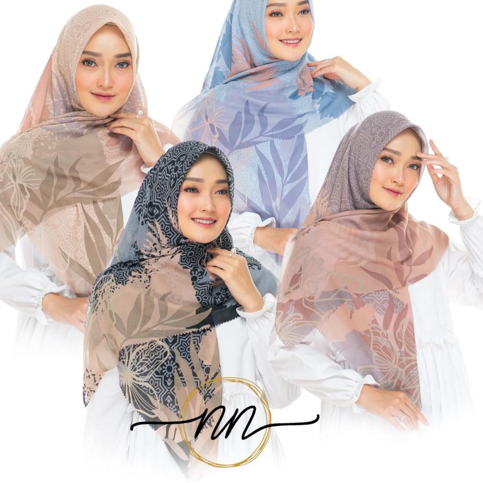 [🆙toko✔️] Hijab Murah Fine Motif Lasercut Square Premium FD27 Kerudung Segi Empat Grosir Jilbab Moti
