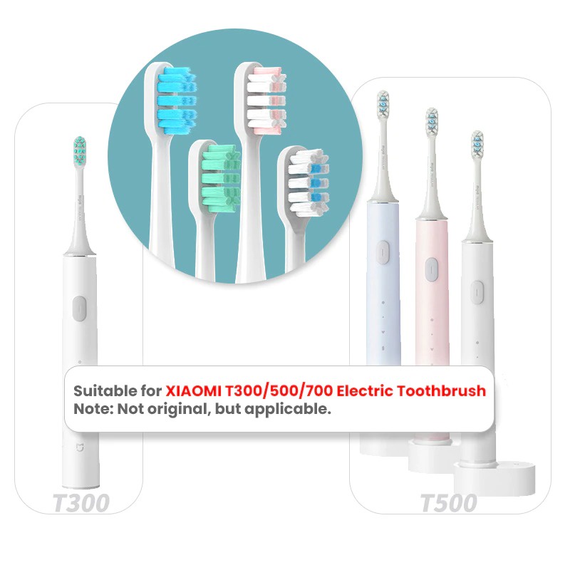 OEM Refill Toothbrush Head Kepala Sikat Gigi MIJIA Mi T300/T500/T700