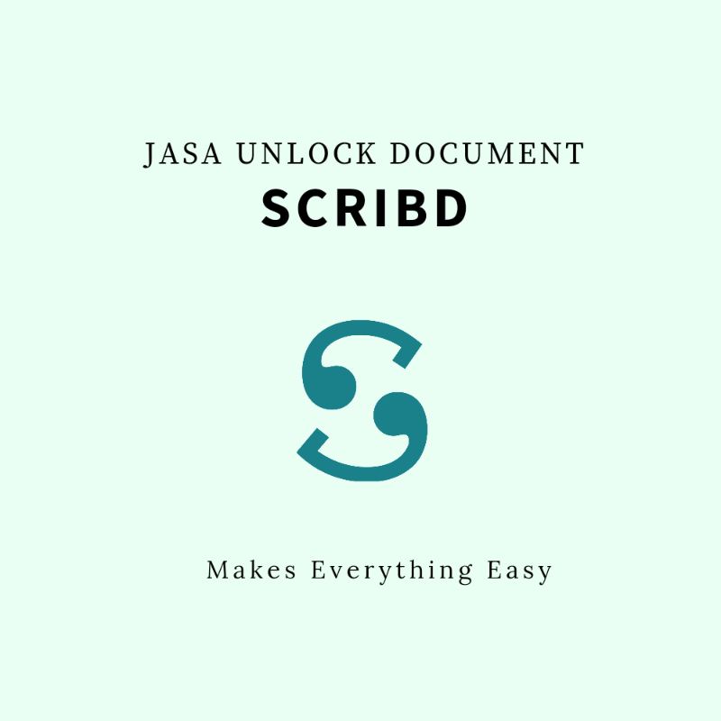 unlock document from scribd