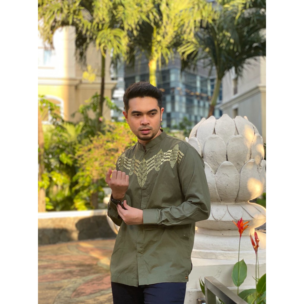 BAJU KOKO TARBIYAH MOSLEM WEAR LENGAN MANSET