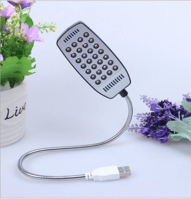 Lampu Baca Mini LED USB 28 LED Cool White 1.5 W With Saklar Switch