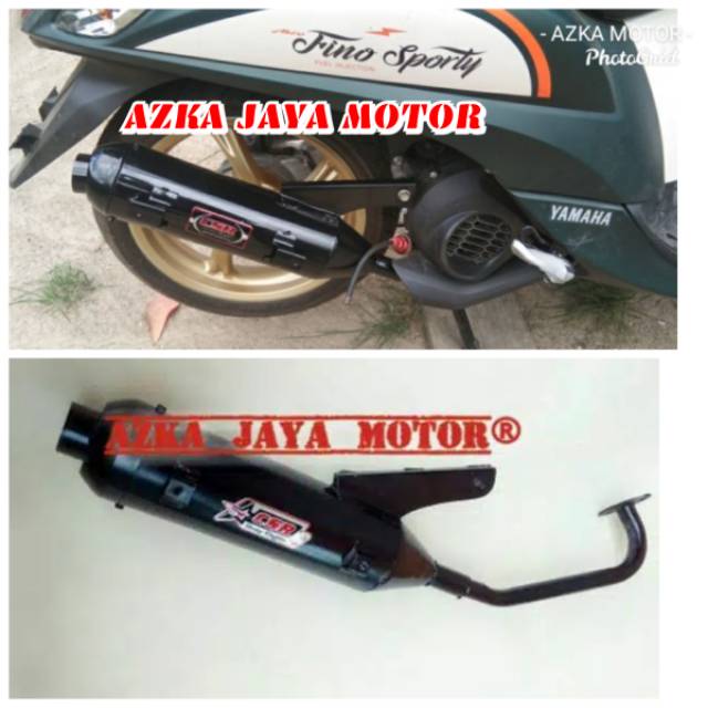 Knalpot Racing CSR Fino fi 125 / Fino 125