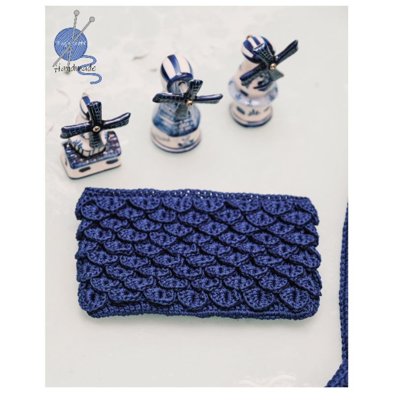 Dompet Rajutan/dompet wanita/dompet koin/dompet hp/handmade