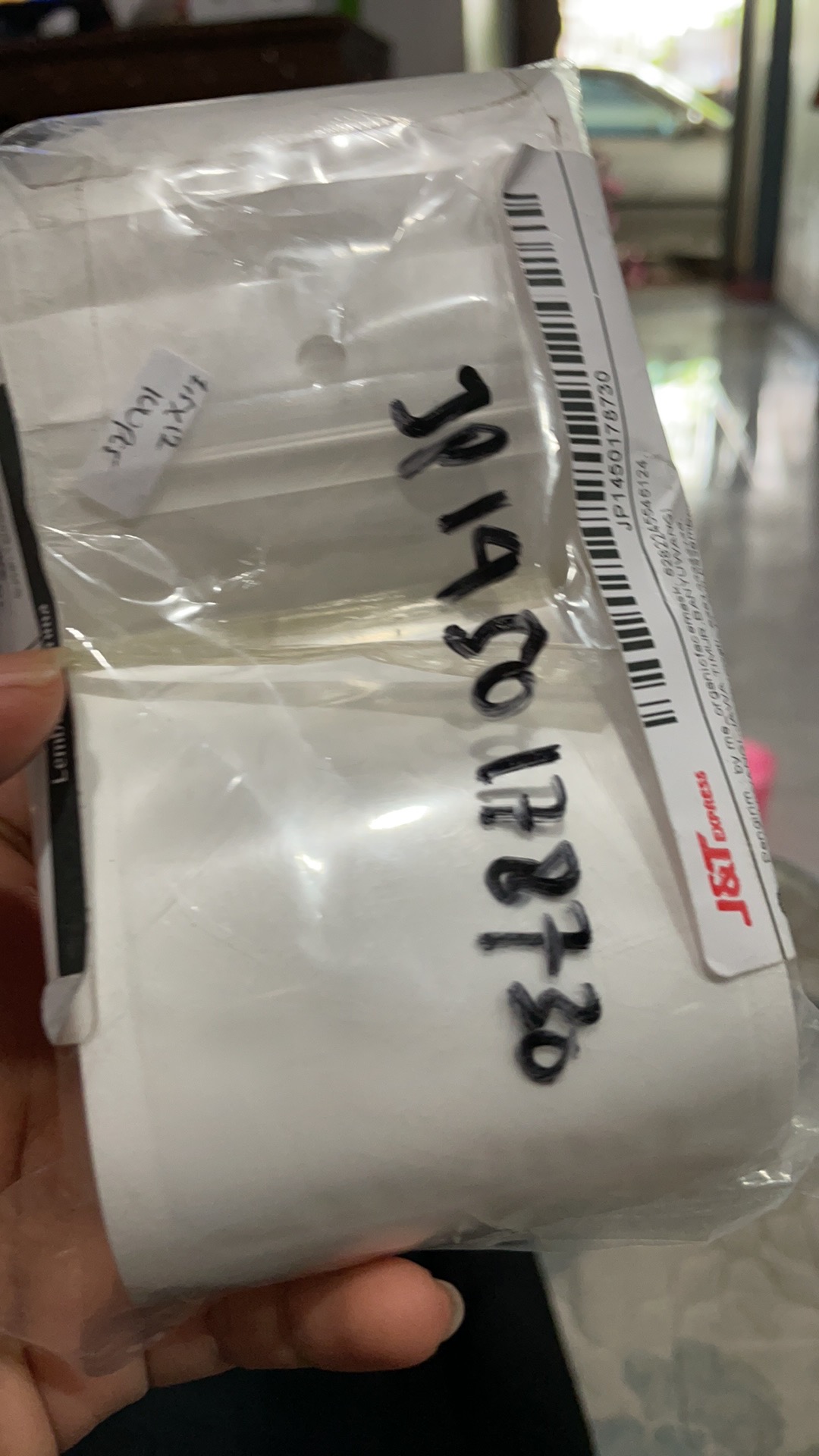 Plastik Ziplock Kombinasi Transparan Putih Uk 7,5x12 Cm Cocok Untuk Wadah Masker 25gr / Per Lembar