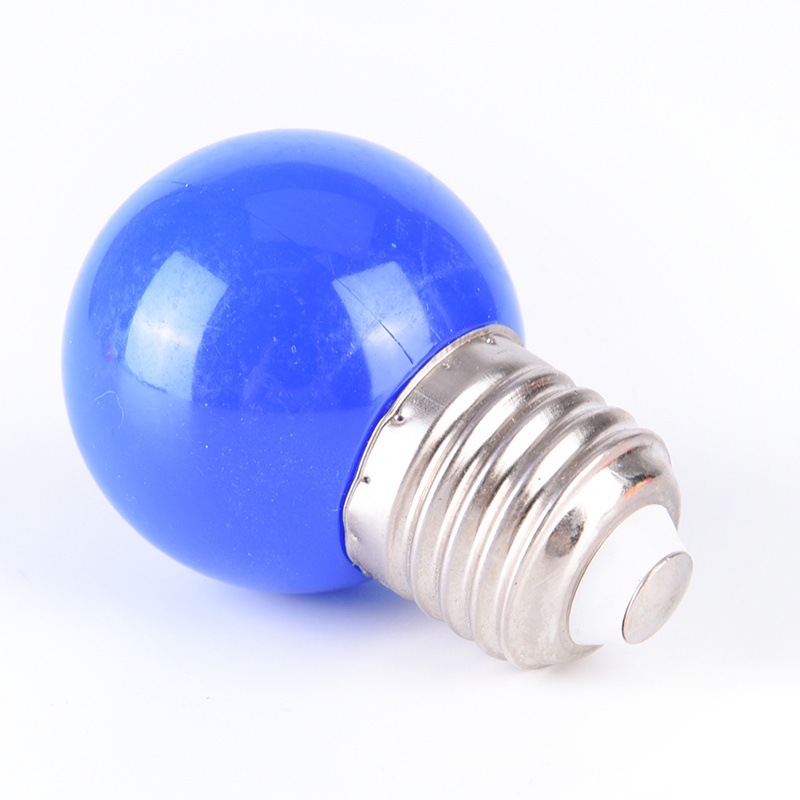 {LUCKID}2W E27 mini LED Golf Ball Bulb Globe Light in Blue, Red, Green, Yellow,White