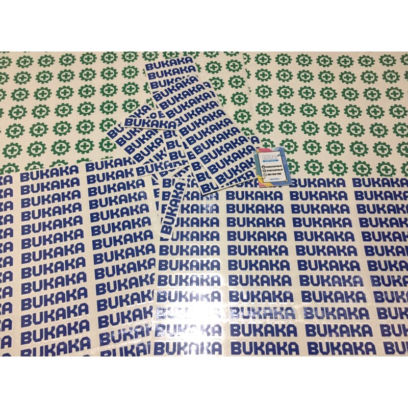 

CUTTING STICKER UKURAN KUSTOM TANPA MINIMUM ORDER BAHAN ORACAL 651 JERMAN