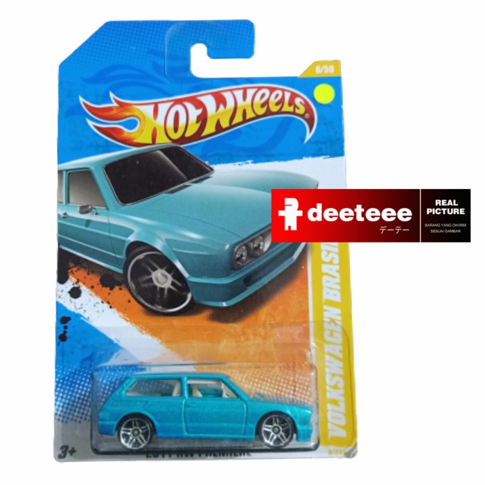 hot wheels VOLKSWAGEN BRASILIA BIRU BLUE SS