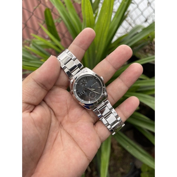 Jam Tangan Wanita Elle Studio Quartz Multifungsi ED130M Original