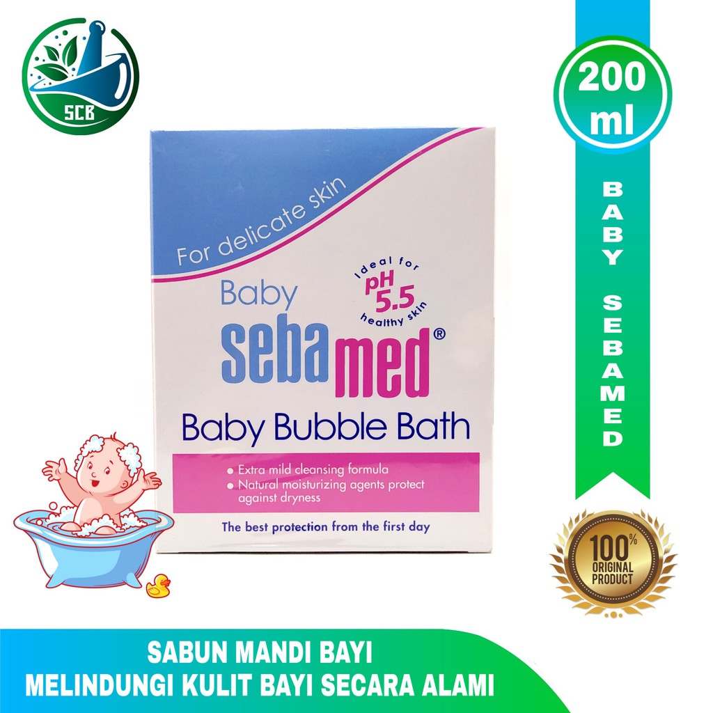 Sebamed Bubble Bath 200ml -Sabun Mandi Bayi dan Anak 200 ml