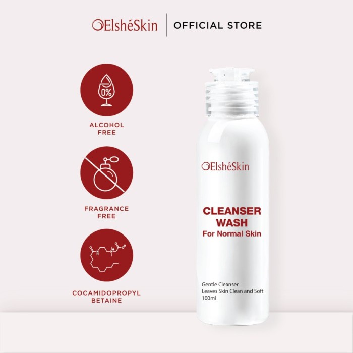 ElsheSkin Cleanser Wash for Normal Skin BPOM