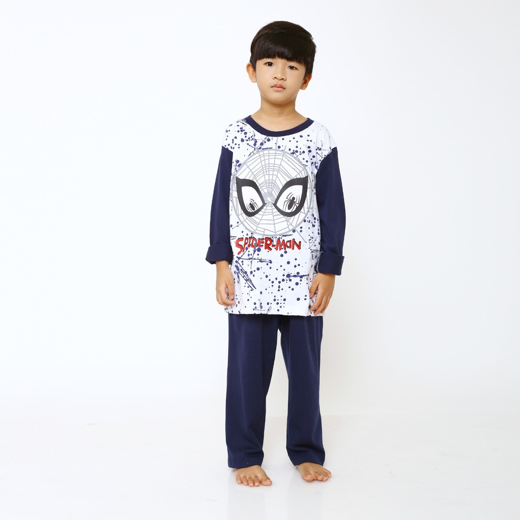 SLEEPWEAR SPIDERMAN LOGO FULL PRINT