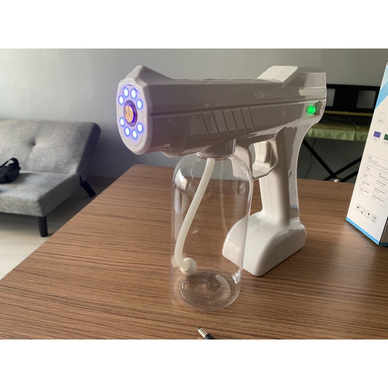 nano spray gun disinfentant 800 ml putih
