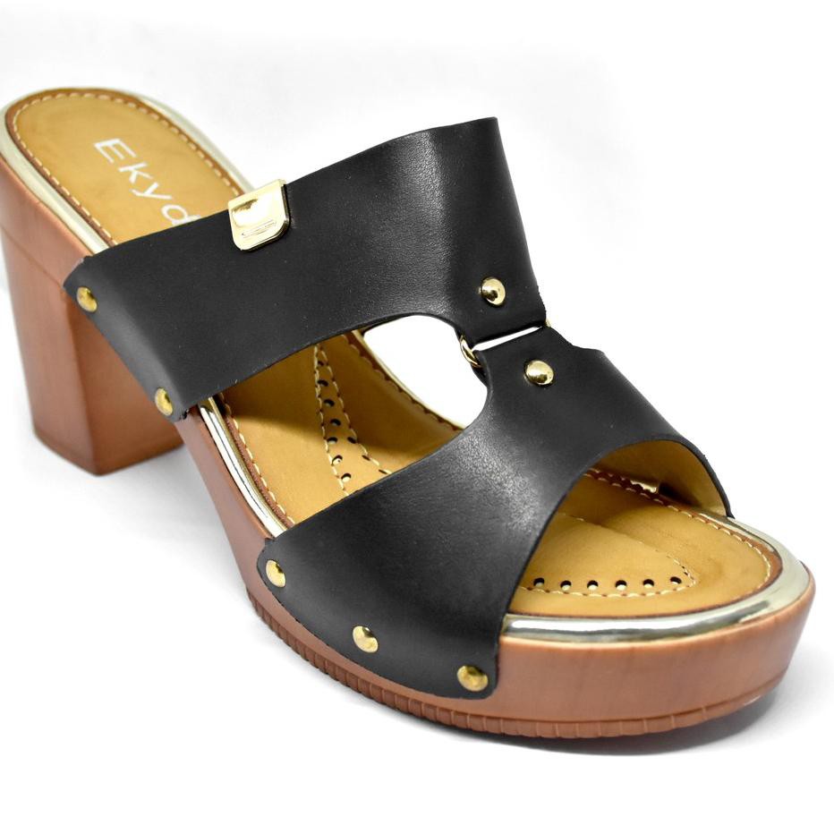 LANGSUNG ATC.. Ekydo Sandal Fulvia 04 Black