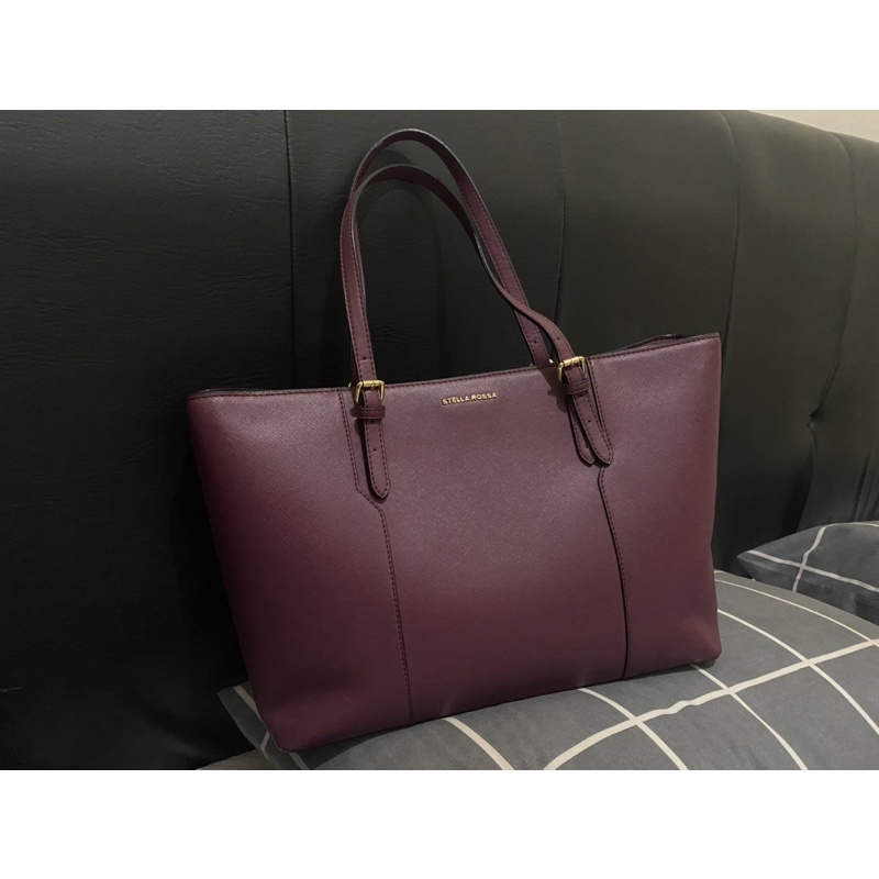 Tas Stella Rossa Bella Tote Maroon Second