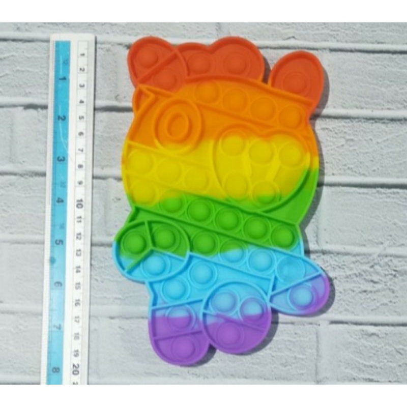 POP IT JUMBO MACARON | POP IT JUMBO | POP IT JUMBO MURAH-mang 20cm