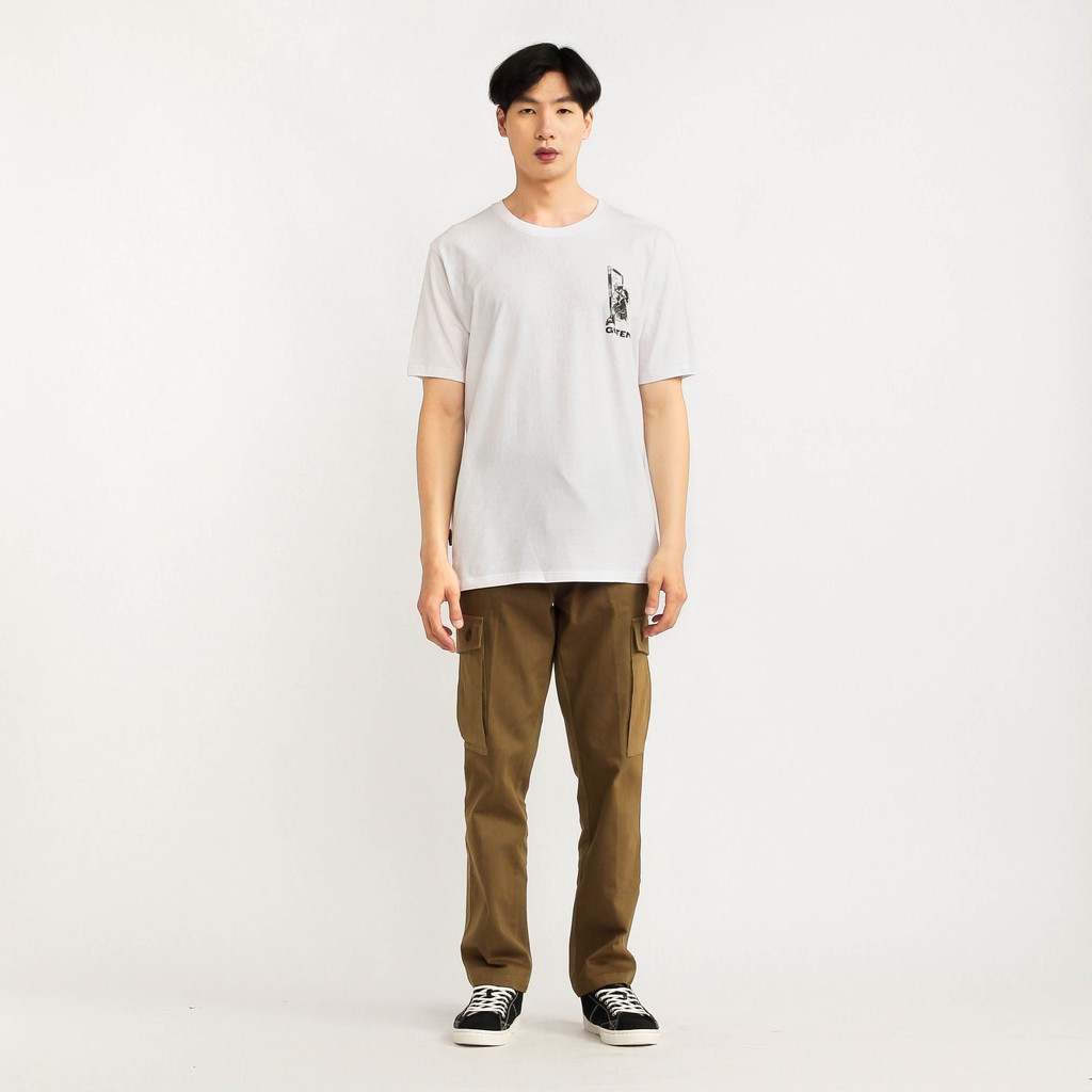 Guten Inc - Kaos Putih Pria Shinwa White T-Shirt