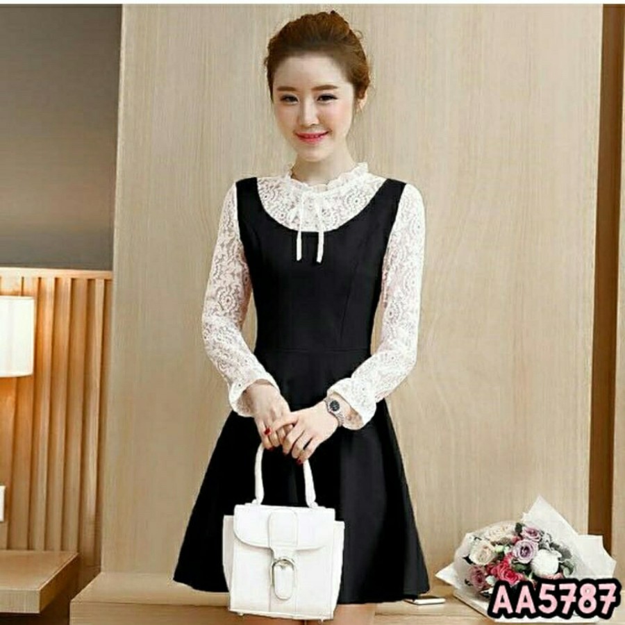 Gaun Pesta Dress Wanita Remaja Dewasa Dress Wanita Terbaru Model 2020 / Baju Wanita Kondangan NatalA