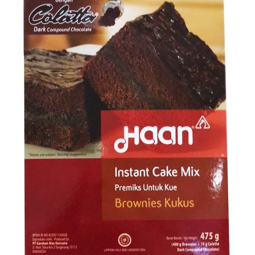 

Haan Brownies Kukus 475 gr