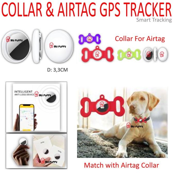 Jual Airtag Gps Tracker & Silicone Case Gps Pelacak Anjing Kucing