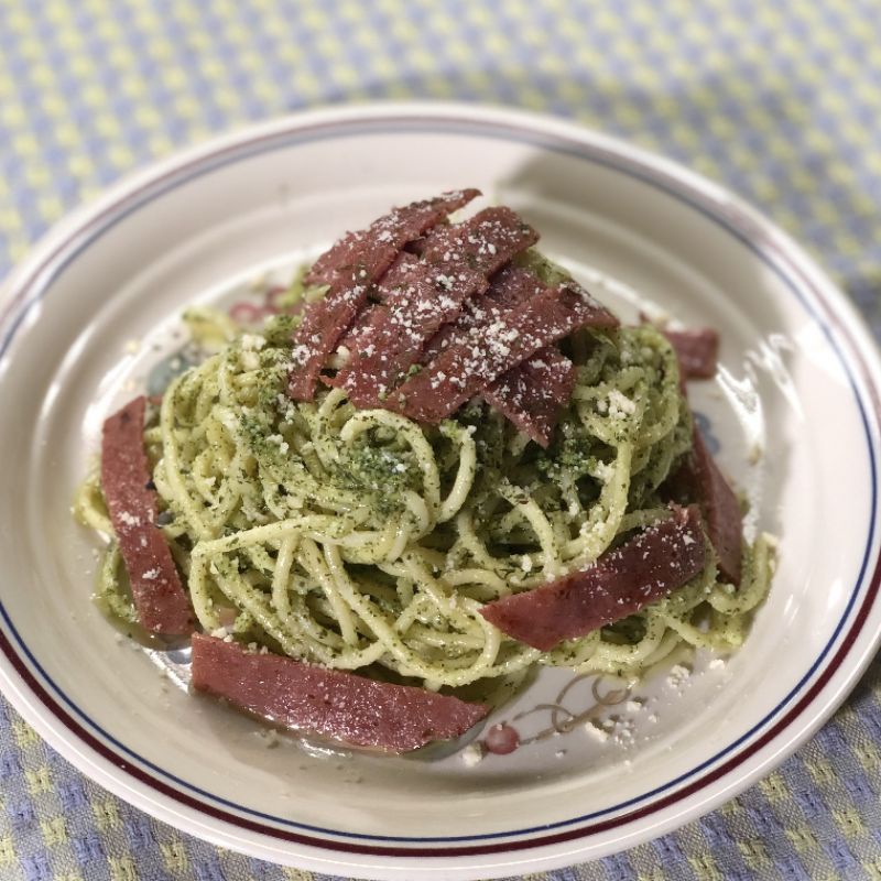 

Spaghetti Pesto Sauce