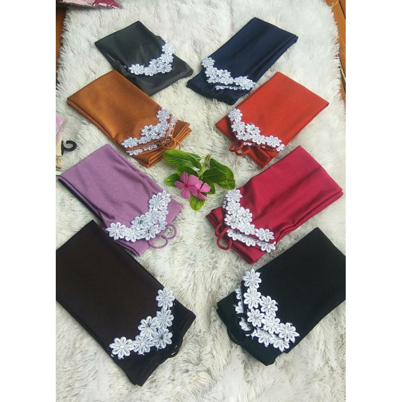 SS //handsock cincin bunga/ SARUNG TANGAN MUSLIMAH