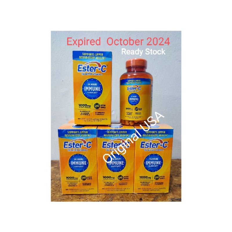 USA Ester-C 1000mg Immune Support 120tabs