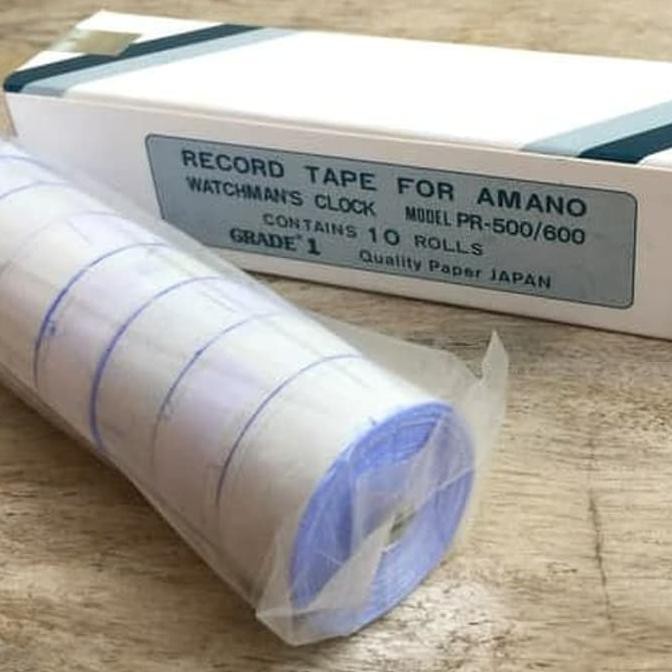 

Paper Roll Grade 1 Amano PR-500/600 (isi 10) new