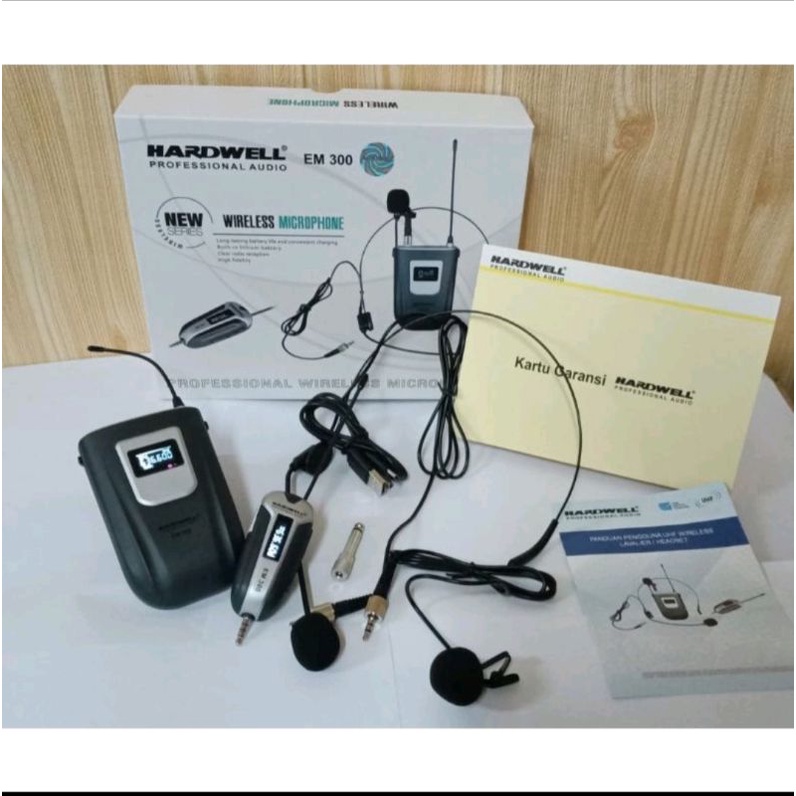 Hardwell EM 300 / Mic wireless Hardwell EM 300 Mic bando headset