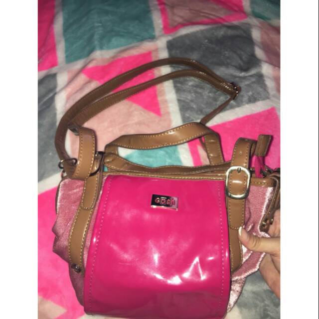 Tas gosh pink preloved