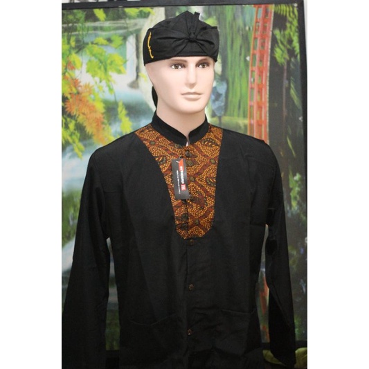 STELAN BAJU CELANA PANGSI SILAT SUNDA JAWA BETAWI TRADISIONAL