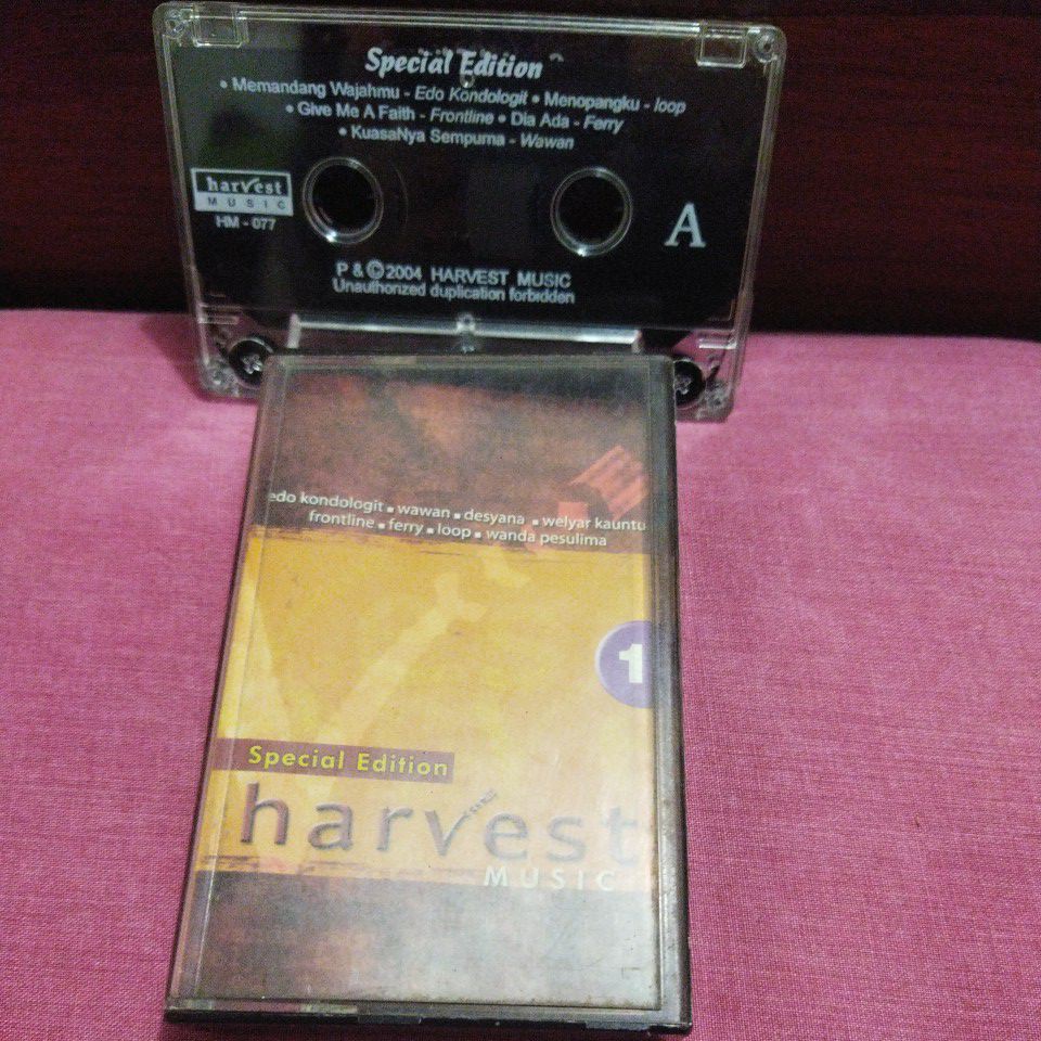 Kaset Pita Harvest Music Rohani Kristen Memandang WajahMu Arti Hidup