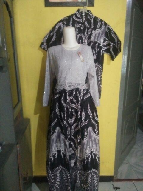 Tasyananu_batik Couple Maxi Brokat Latifa