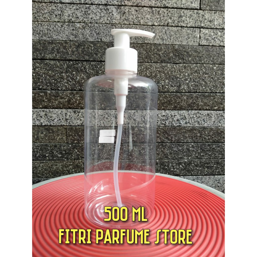 Botol plastik pump 500ml