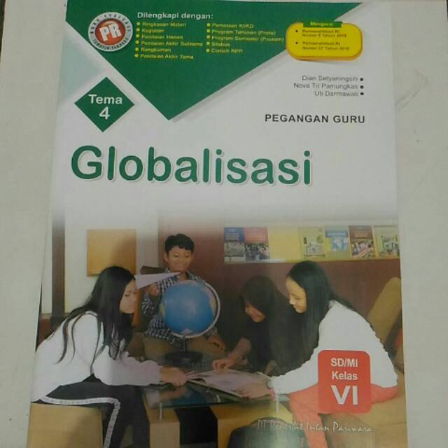 

Buku PR PG kelas 6, Tema 4