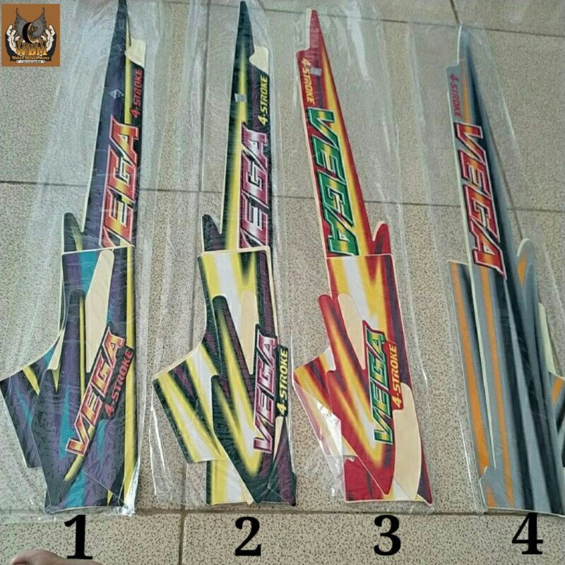 Sticker striping Vega r lama 2000 2001