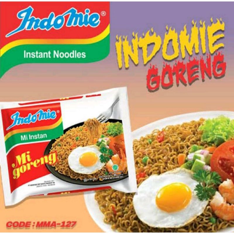 

Paket hemat Isi 4 bungkus indomie goreng
