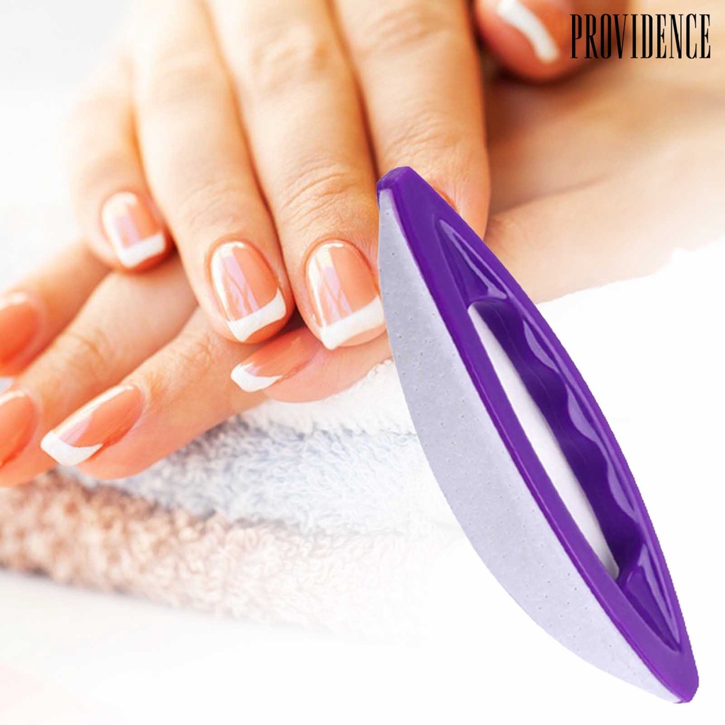 Providence Nail File Use Easily Grisp Comfortable Plastic Professional Manicure Pedicure Polishing Brush for Family