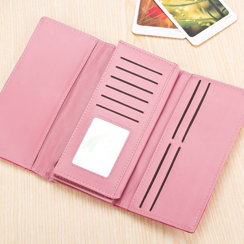 MODEL DOMPET WANITA PANJANG C097-6 KULIT IMPORT KOREA MURAH KEKINIAN WALLET PREMIUM BRAND