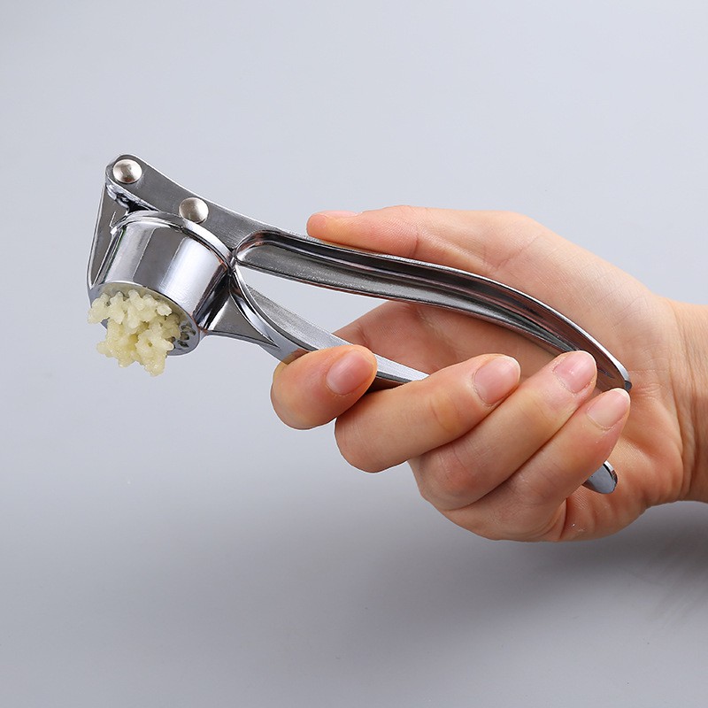 Penghancur Bawang Putih Stainless Multifunction Garlic Press