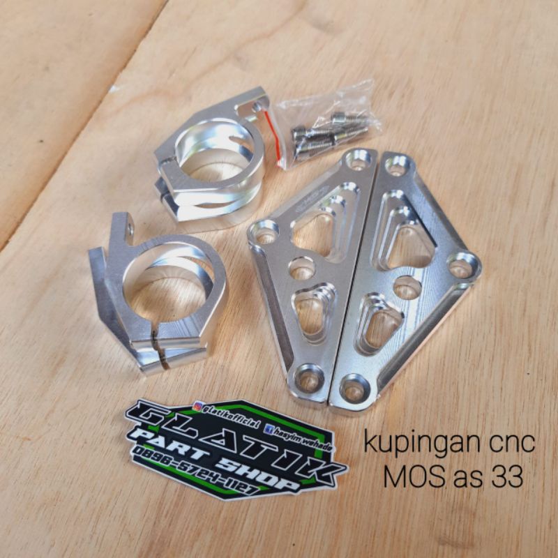 PANGKON DUDUKAN LAMPU CNC DIAMETER AS 33.