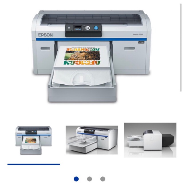 Mesin DTG Printer Epson F2000 White Edition