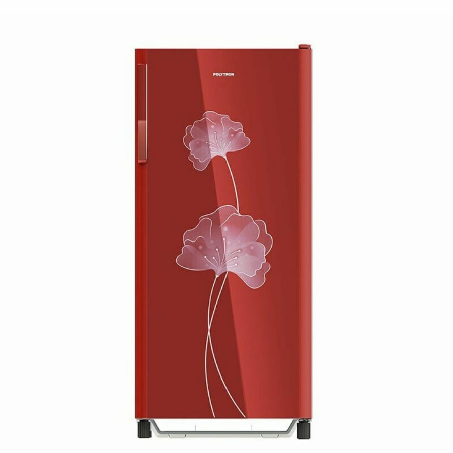 POLYTRON Kulkas 1 Pintu 180L PRO18BNR - Red