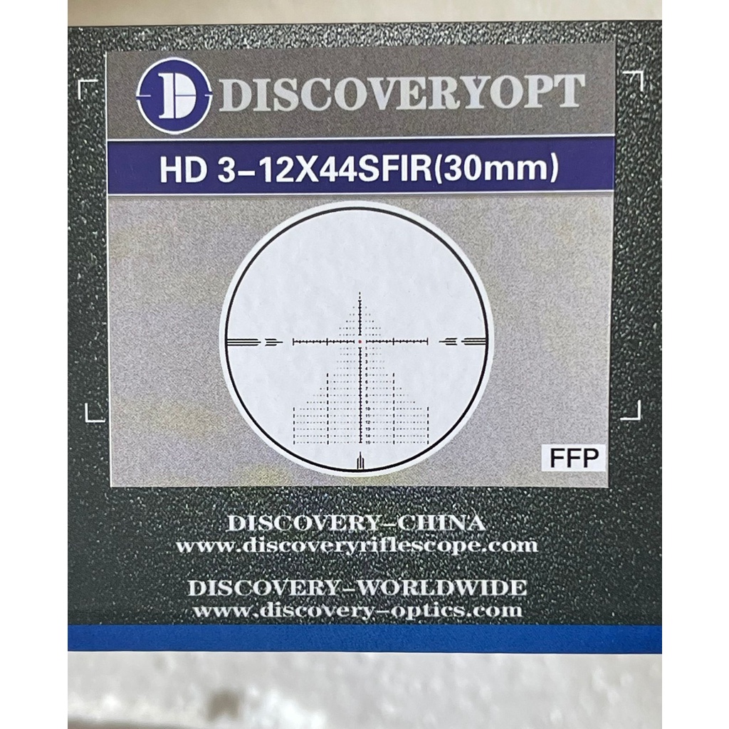 TELESKOP DISCOVERY MURAH HD 3-12x44 SFIR